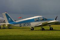 G-ATOO @ EGHH - Privately owned, at the New Year's Day Fly-In. - by Howard J Curtis