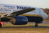 EI-CSV @ EGHH - Ryanair, pre winglets, old colours. Close up as it waits for departure. - by Howard J Curtis