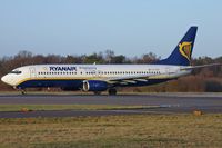 EI-CSV @ EGHH - Ryanair, pre winglets, old colours. Nykoping titling. - by Howard J Curtis