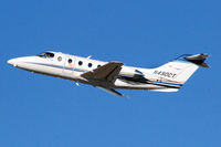 N490CT @ KDAN - 2007 Hawker 400 departing Danville Va. - by Richard T Davis