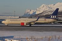 LN-RRG @ ENTC - LN-RRG (Einar Viking), 2008 Boeing 737-85P, c/n: 35708 - just landed at Tromso - by Terry Fletcher
