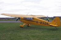 G-BSDK @ EGHS - Privately owned, at the PFA fly-in here. - by Howard J Curtis