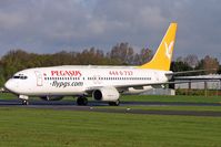 TC-APH @ EGHH - Pegasus Airlines. - by Howard J Curtis