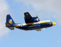 164763 @ NFW - Blue Angel 9 departing NASJRB on a maintenance flight. - by Zane Adams