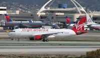 N621VA @ KLAX - Airbus A320