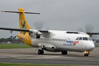 G-BWDB @ EGHH - Aurigny - by Howard J Curtis