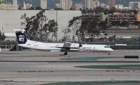 N404QX @ KLAX - DHC-8-400
