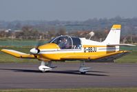 G-BBJU @ EGHS - At the PFA fly-in. Privately owned. - by Howard J Curtis