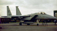 76-0025 - F-15A Eagle of 53rd Tactical Fifghter Squadron/36th Tactical Fighter Wing stationed at Bitburg on dsplay at the 1978 RAF Binbrook Airshow. - by Peter Nicholson