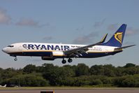EI-DLM @ EGHH - Ryanair, 'bye bye Latehansa' titles. - by Howard J Curtis