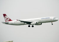 TC-FBT @ LFBO - Landing rwy 32L with additional small 'Air Algerie' titles - by Shunn311