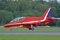 XX294 @ EGHH - Red Arrows, landing nosewheel first ... - by Howard J Curtis