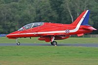 XX306 @ EGHH - Red Arrows. - by Howard J Curtis