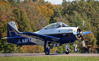 N289RD @ KCJR - Landing touchdown, nose wheel still up - Culpeper Air Fest 2012 - by Ronald Barker
