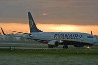 EI-DAP @ EGHH - Ryanair. Sunrise shot. - by Howard J Curtis