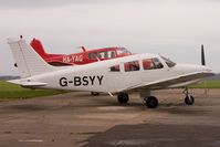 G-BSYV @ EGHA - Privately owned. - by Howard J Curtis