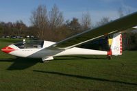 G-DDPO @ X2EF - Dorset Gliding Club. Ex BGA.2275; coded DPQ. At the gliding club field at Eyres Field, Gallows Hill, Dorset. - by Howard J Curtis