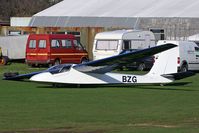 BGA1360 @ X2EF - At the gliding club field at Eyres Field, Gallows Hill, Dorset. Coded BZG. - by Howard J Curtis