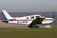 G-LACD @ EGHA - Privately owned. Departing. - by Howard J Curtis
