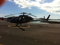 ZK-HPA @ NZBC - At main Auckland Docks Heliport. Free parking for up to 2 hours and usually something happening in that time. Today there were 6 choppers in at once. (1 x police; 2 x rescue; 2 x heliflite and 1 x private) - by magnaman