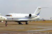 G-OPRM @ EGGW - 2004 Canadair CL604 Challenger, c/n: 5580 at Luton - by Terry Fletcher
