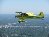 N8291C - PA-22/20 over Detroit Suburbs.  Summer 2010. - by Unknown