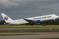 G-DAJC @ EGCC - Thomas Cook. - by Howard J Curtis