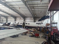 N421AN @ KTOP - In the hangar - by Floyd Taber
