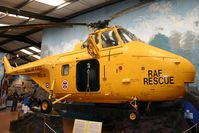 XJ726 @ EGCK - RAF Rescue colours. On display at Caernarfon Air World. - by Howard J Curtis