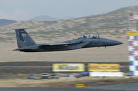 82-0044 @ RTS - F-15 Eagle crossing Reno Finish Line - by ssanderson