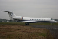 M-USIC @ EGHH - Ineous Aviation's new Gulfstream, delivered here on 2nd March 2013. Ex N494GA. - by Howard J Curtis