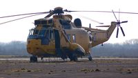 ZH541 @ EGFH - Visiting Sea King coded V of 22 Squadron RAF. - by Roger Winser