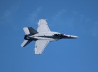 165934 - F/A-18F Super Hornet over Daytona Beach - by Florida Metal