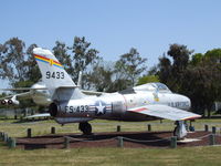 51-9433 - Republic F-84F Thunderstreak at the Castle Air Museum, Atwater CA