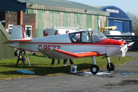 G-BEZZ @ EGCB - visitor to Barton - by Chris Hall