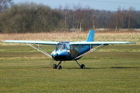 G-BXCU @ EGCB - visitor to Barton - by Chris Hall