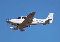 N511CD @ SHV - Landing at Shreveport Regional.