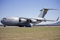 05-5153 @ YMAV - U.S. Air Force C-17A Globemaster III waiting for take off clearance during the 2013 Avalon Airshow. - by YSWG-photography