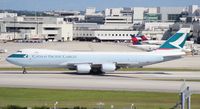 B-LJG @ MIA - Cathay Cargo 747-8F - by Florida Metal