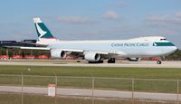 B-LJH @ MIA - Cathay Cargo 747-8F