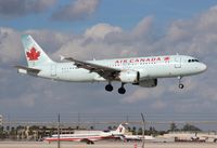 C-FGYS @ MIA - Air Canada A320 - by Florida Metal