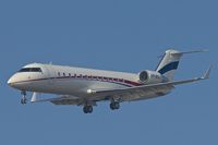 VP-BVJ @ EGCC - 2007 Bombardier Challenger 850, c/n: 8071 at Manchester - by Terry Fletcher