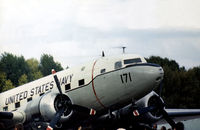 17171 @ MHZ - C-117D Super Dakota of the United States Naval Air Facility at RAF Mildenhall on display at the 1972 RAF Mildenhall Air Fete. - by Peter Nicholson
