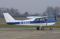 G-AROA @ EGSM - Parked at Beccles.