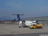 OE-LIA @ LOWG - Intersky Bombardier Q300 in Graz - by Martin R