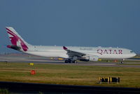 A7-AEA @ EGCC - Qatar Airways - by Chris Hall