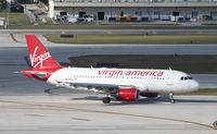 N530VA @ KFLL - Airbus A319