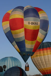 G-BKRS - At the Icicle Balloon Meet, Savernake. - by Howard J Curtis