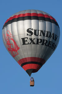 G-READ - Sunday Express. Ex EI-BYI. At the Icicle Balloon Meet, Savernake. - by Howard J Curtis