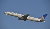 N584UA @ KLAX - Departing LAX - by Todd Royer